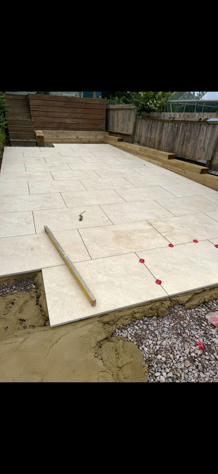 Paving sub-base preparation and groundworks by Burton Builds