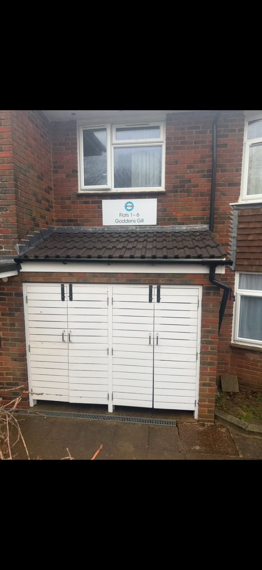 Custom bin store with tiled roof by Burton Builds carpentry team