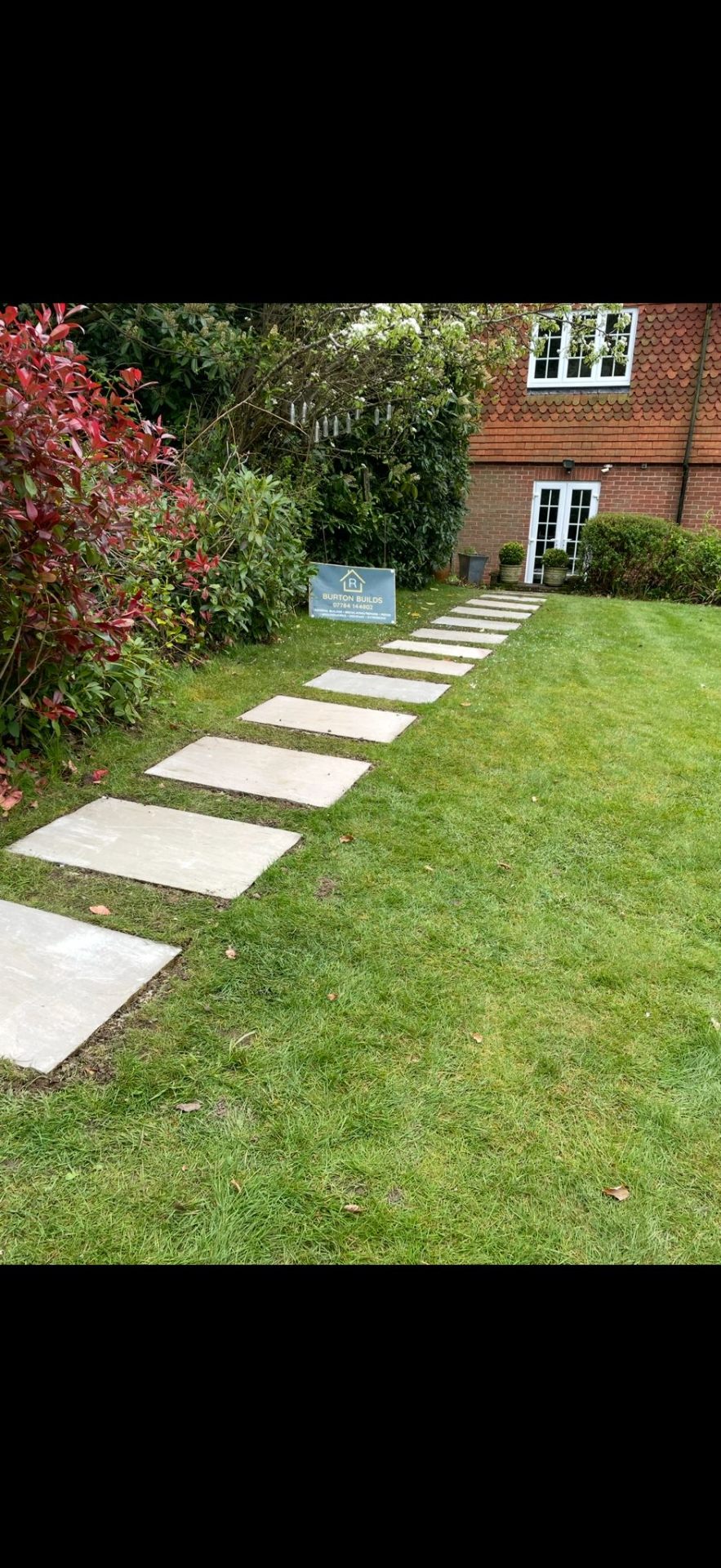 Landscaping service by Burton Builds in West Sussex